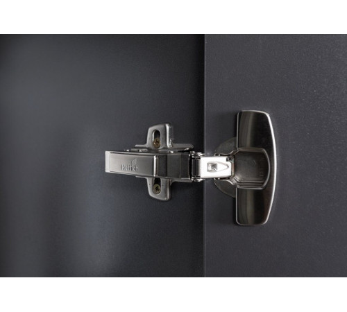 Шкаф-пенал Aquanet Алвита 35 серый антрацит