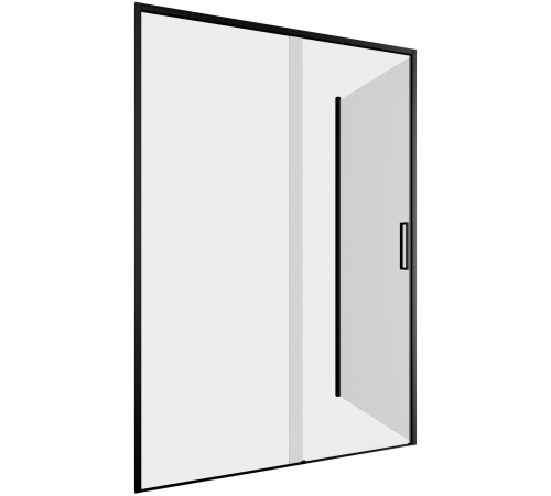 Душевой уголок Aquanet Pleasure Evo 130x90 AE65-130x90-BT профиль черный, прозрачное стекло