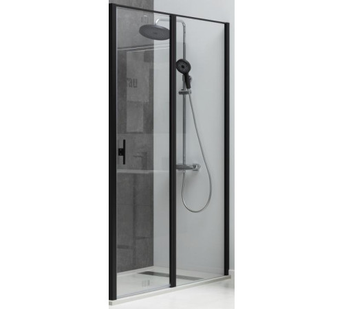 Душевая дверь Allen Brau Priority 160 3.31039.BBA черный браш