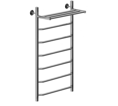 Полотенцесушитель водяной Aquanet Fiona с полкой 1000x500, хром