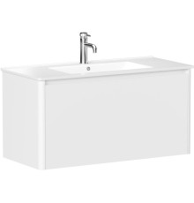 Тумба под раковину Allen Brau Gravity 100 1.370014.WM белый матовый
