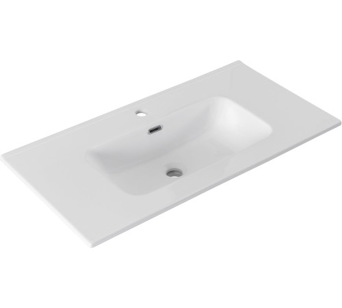 Раковина Aquanet Flat 90 белая матовая