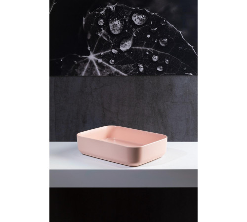 Раковина накладная Allen Brau Fantasy 50 4.11021.SM розовый