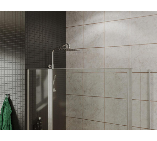 Душевой уголок Allen Brau Priority 100x90 3.31004.00 + 3.31016.00 хром