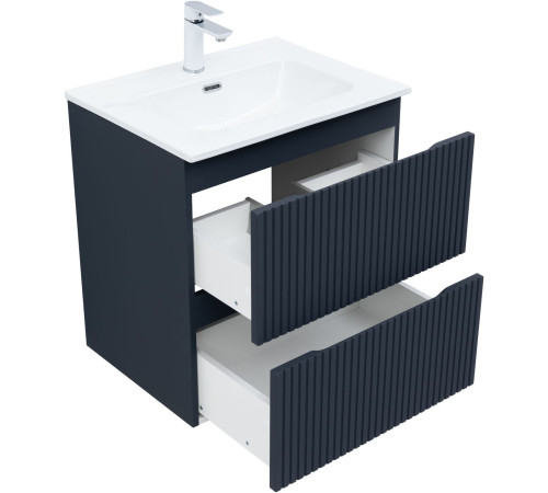 Тумба под раковину Aquanet Джейн (Flat) 60 маренго