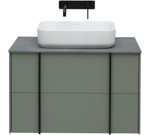 Тумба под раковину Allen Brau Reality 80 1.32005.CGM олива матовый