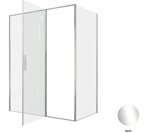 Душевой уголок Allen Brau Priority 160x90 3.31037.00 + 3.31043.00 хром