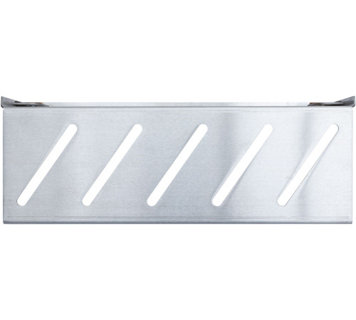 Полка Aquanet Магнум 30x8 сталь браш, открытая