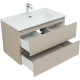 Тумба под раковину Aquanet Вега 2.0 80 бежевый