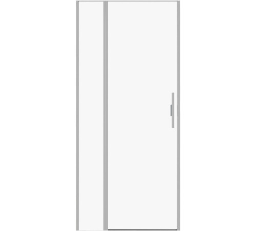 Душевая дверь Allen Brau Priority 90 3.31002.BA серебро браш