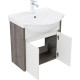 Тумба под раковину Aquanet Сидней 60 дуб рошелье/белый