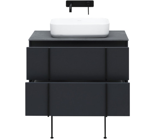 Тумба под раковину Allen Brau Reality 80 1.32005.AM антрацит матовый