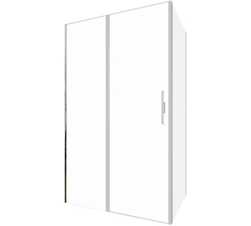 Душевой уголок Allen Brau Priority 120x100 3.31008.BA + 3.31020.BA серебро браш