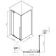 Душевой уголок Allen Brau Fantasy 90x90 3.11001-00 хром