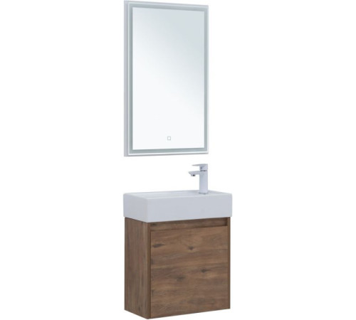 Мебель для ванной Aquanet Nova Lite 50 дуб рустикальный (с дверецей)