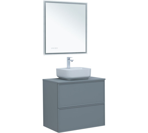Тумба под раковину Aquanet Арт 75 мисти грин
