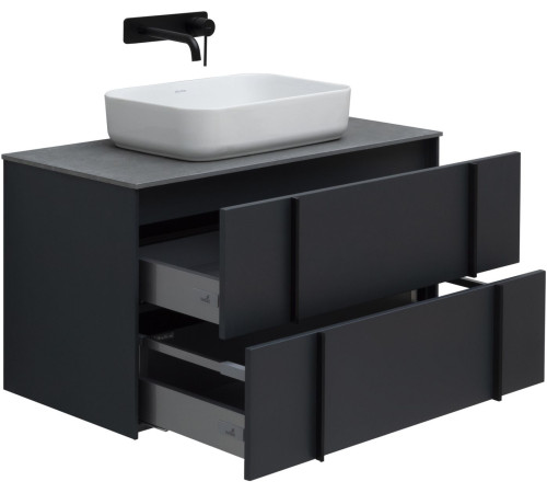 Тумба под раковину Allen Brau Reality 90 1.32006.AM антрацит матовый