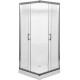 Душевой уголок Aquanet Alfa Cube NAA1142 100x100, прозрачное стекло