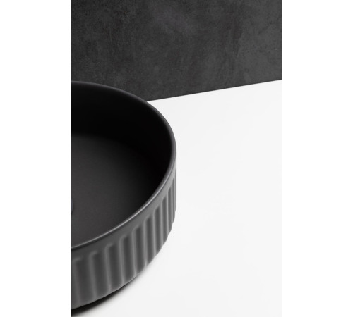 Раковина накладная Allen Brau Fantasy Line 36 4.11032.AN антрацит