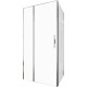 Душевой уголок Allen Brau Priority 100x100 3.31028.00 + 3.31046.00 хром