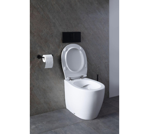 Чаша приставного унитаза Allen Brau Fantasy 4.11007.20 белый глянец