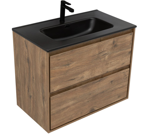 Тумба под раковину Aquanet Милан 80 дуб рустикальный