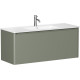Тумба под раковину Allen Brau Gravity 120 1.370015.CGM олива матовый