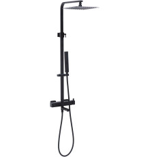 Душевая стойка Allen Brau Infinity 5.21029-31 черный матовый