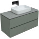 Тумба под раковину Allen Brau Infinity 100 1.21003.CGM олива матовый
