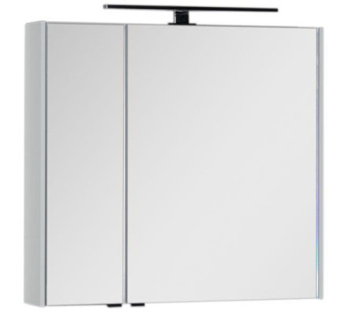 Зеркальный шкаф Aquanet Латина 80 белый