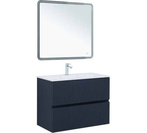 Тумба под раковину Aquanet Джейн 90 маренго