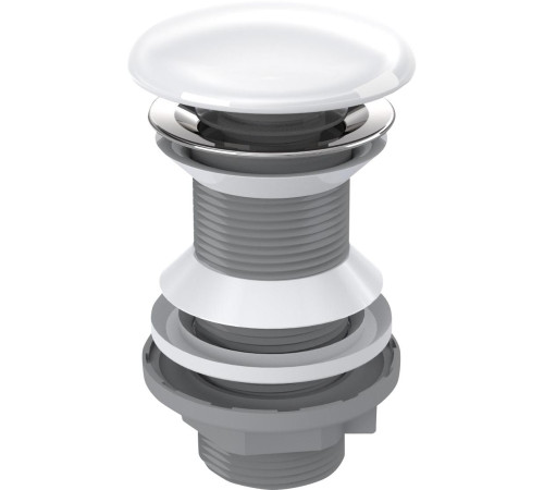 Донный клапан Aquanet click/clack 5/4' белый