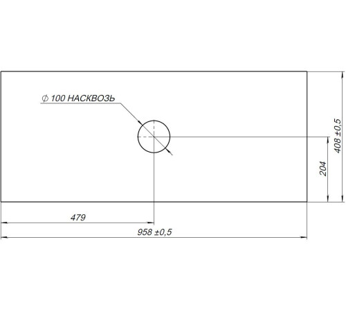 Столешница Allen Brau Priority 100 1.31011.DG-S пепел структ