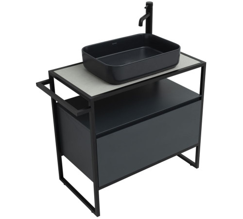 Тумба под раковину Allen Brau Priority 80 1.31002.AM антрацит матовый