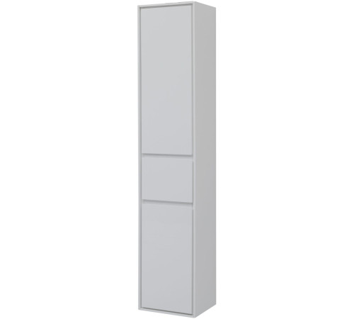 Шкаф-пенал Aquanet Милан 35 белый глянец (с ящиком)