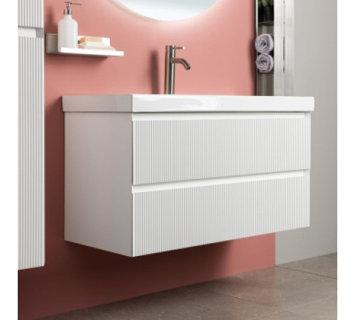 Тумба под раковину Aquanet Альтера 100 белый матовый