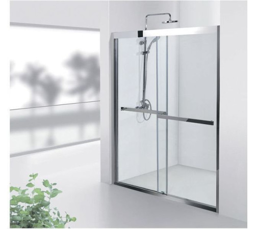 Душевая дверь Aquanet Delta NPD6122 140, прозрачное стекло