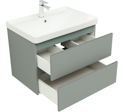 Тумба под раковину Aquanet Вега 2.0 70 мисти грин