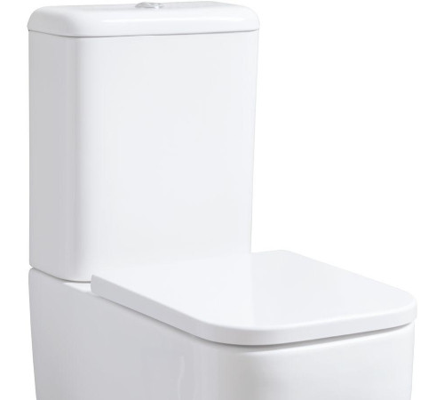 Крышка-сиденье для унитаза Allen Brau Infinity 4.21010.20 белый глянец