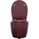 Чаша подвесного унитаза Allen Brau Fantasy 4.11004.BD бордо