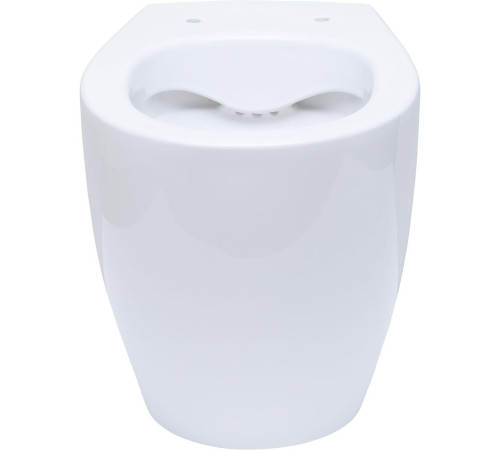 Чаша приставного унитаза Allen Brau Fantasy 4.11007.20 белый глянец