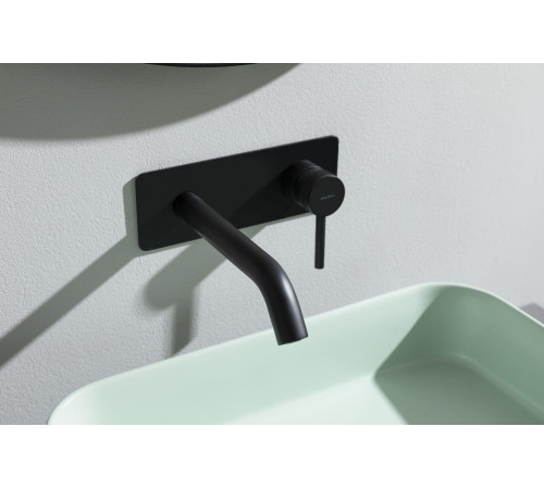 Смеситель для раковины Allen Brau Priority 5.31003-31 (с внутренней частью) черный матовый