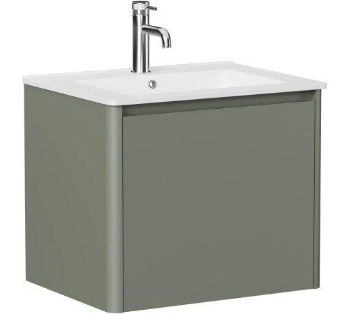 Тумба под раковину Allen Brau Gravity 60 1.370012.CGM олива матовый