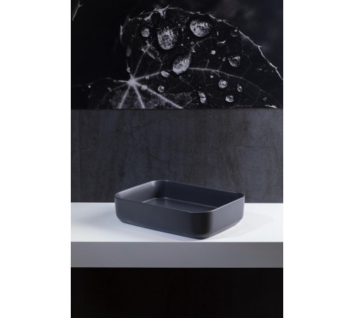 Раковина накладная Allen Brau Fantasy 50 4.11021.AN антрацит