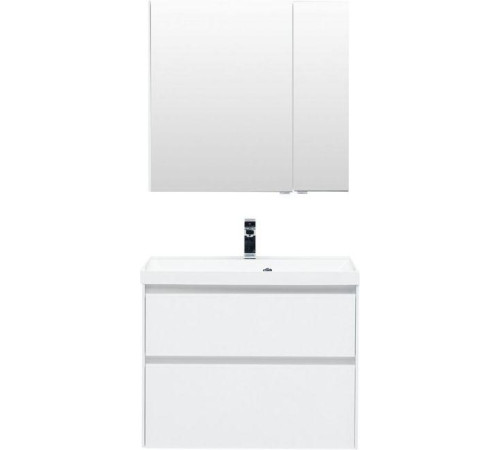 Мебель для ванной Aquanet Гласс 80 белый