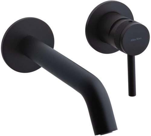 Смеситель для раковины Allen Brau Priority 5.31030-31 (с внутренней частью) черный матовый