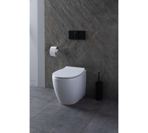 Чаша приставного унитаза Allen Brau Fantasy 4.11007.20 белый глянец