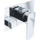 Смеситель для душа Allen Brau Infinity 5.21011-00 (с внутренней частью, 2 хода) хром