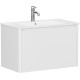 Тумба под раковину Allen Brau Gravity 80 1.370013.WM белый матовый