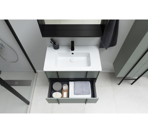 Тумба под раковину Allen Brau Reality 100 1.32007.CGM олива матовый